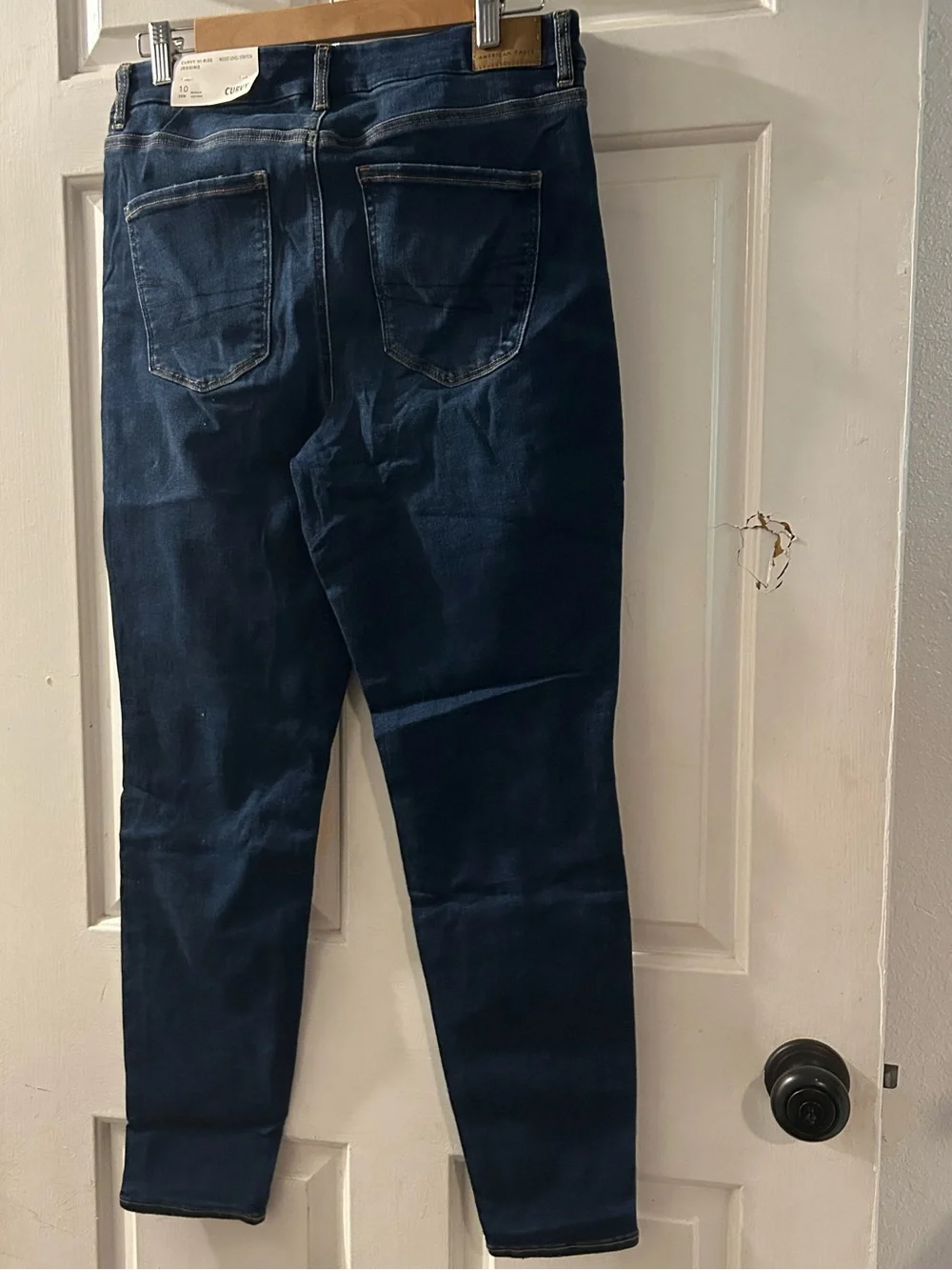 American Eagle Outfitters Dark Blue Skinny Jeans